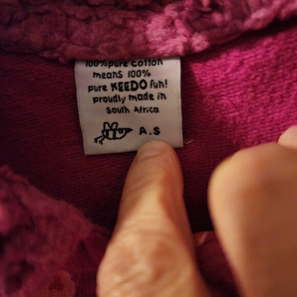 Girls Keedo 2 Piece Outfit (base color is Magenta) - Size 14 - Picture 2 of 3